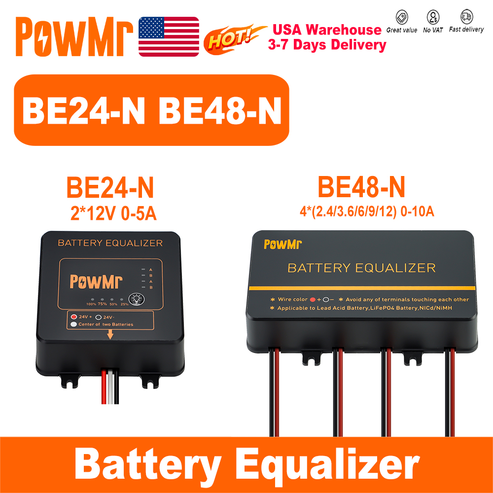 Lifepo4 Battery Pack - PowMr USA 24V 48V 배터리 이퀄라이저