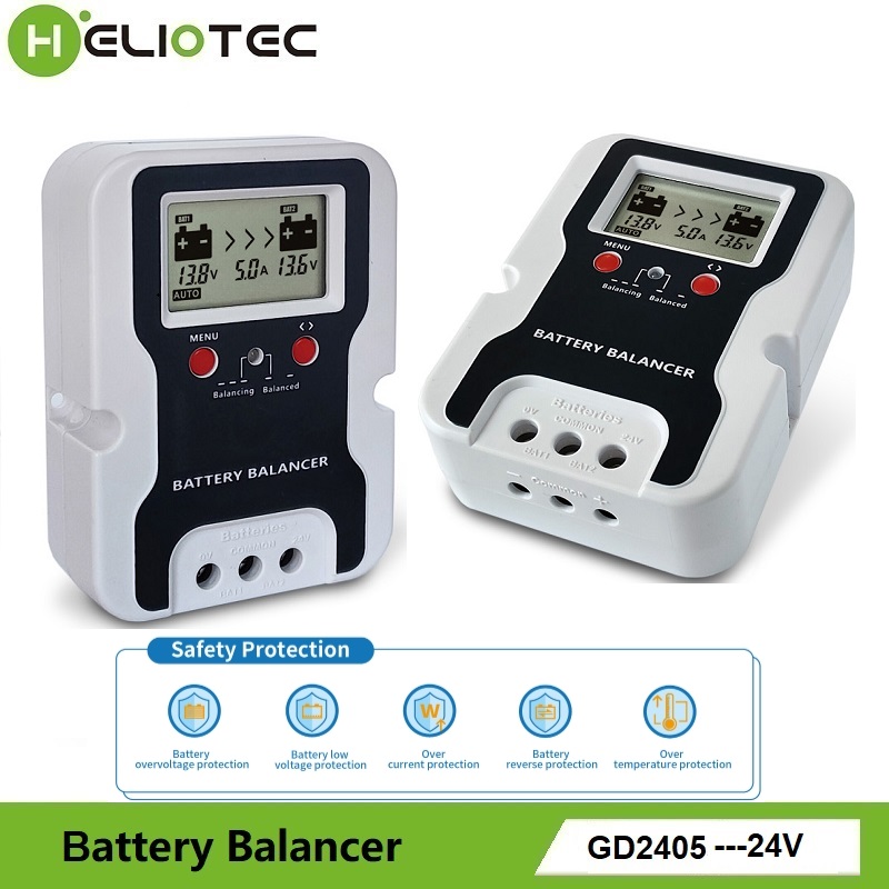 Battery Equalizer Balancer - 전압 디스플레이가 있는 24V 배터리 이퀄라이저