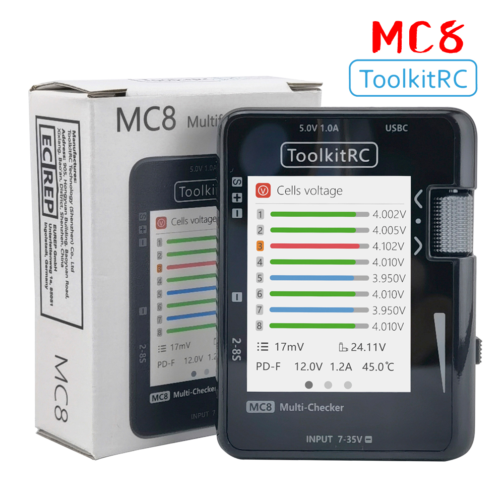 Pwm Charge Controller - ToolkitRC MC8 SC100 미니 사이즈 셀
