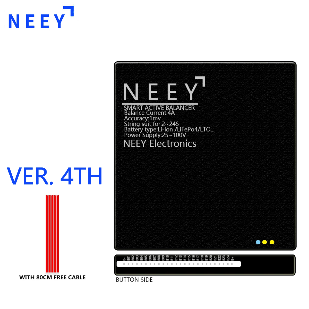 NEEY 4A 액티브 밸런서 스마트 Lifepo4 배터 - Battery Equalizer Balancer 리뷰 및 가격