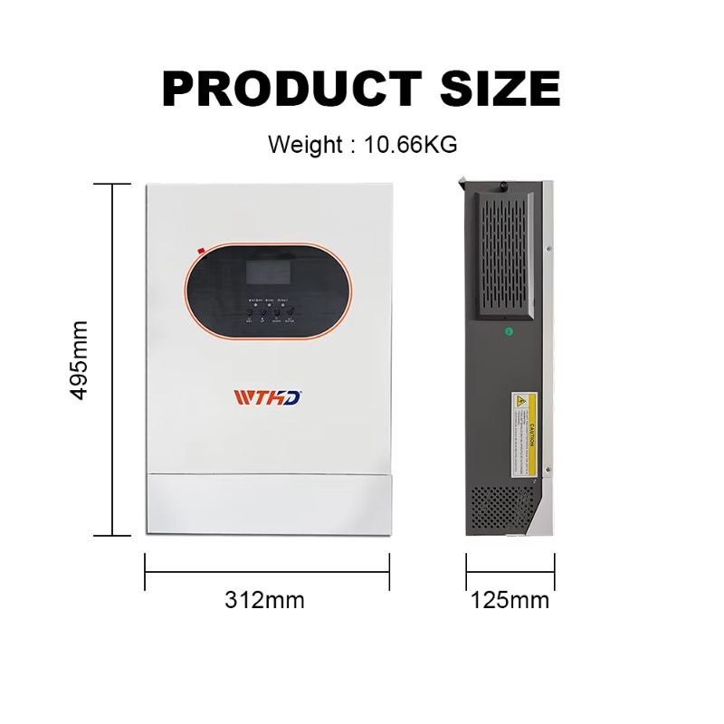6.2KW 단상 오프그리드 태양광 하이브리드 인버터 4 - Pure Sine Wave Inverter 리뷰 및 가격