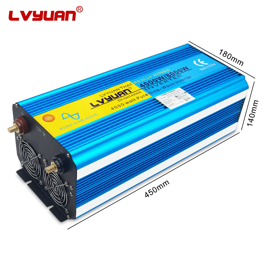Lvyuan 가정용 4000W 8000W 태양광 인버터 - Pure Sine Wave Inverter 리뷰 및 가격
