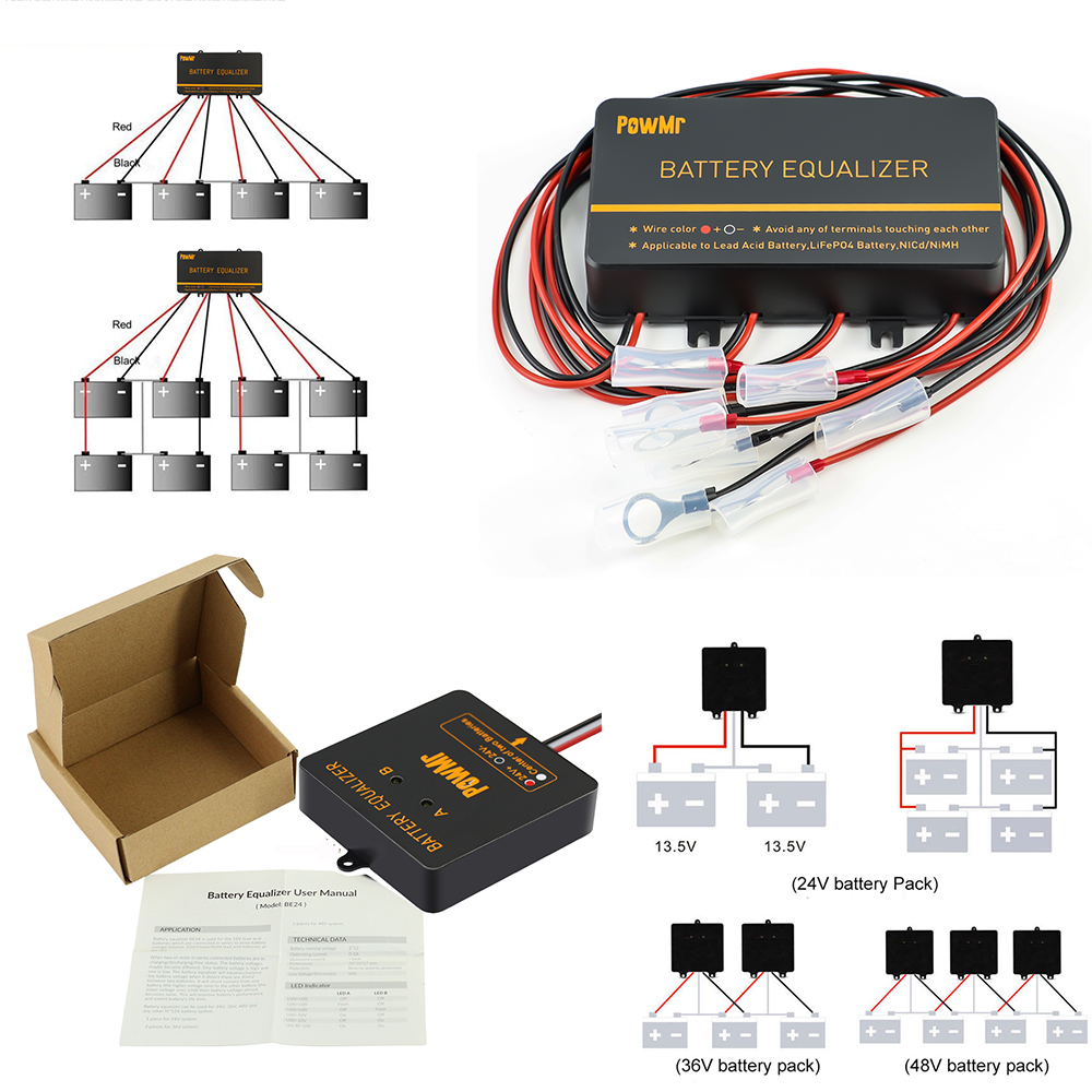 PowMr USA 24V 48V 배터리 이퀄라이저 2. - Lifepo4 Battery Pack 리뷰 및 가격