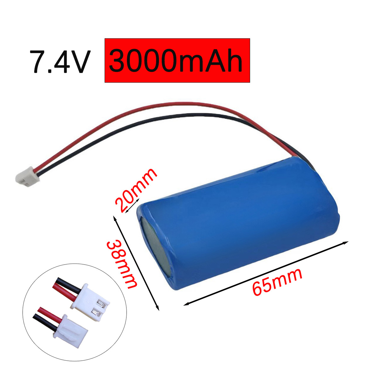 새로운 고에너지 7.4V 18650 배터리 2S 리튬인 - Renewable Energy Technology 리뷰 및 가격