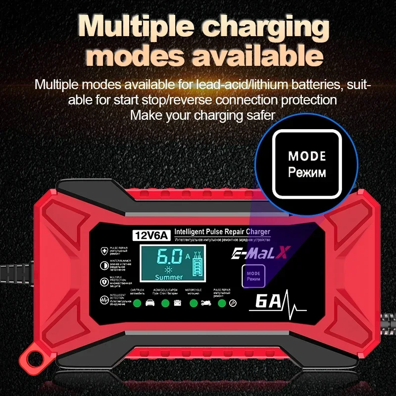 새로운 12V 6A LiFePO4 14.6V 스마트 펄 - Agm Deep Cycle Battery 리뷰 및 가격