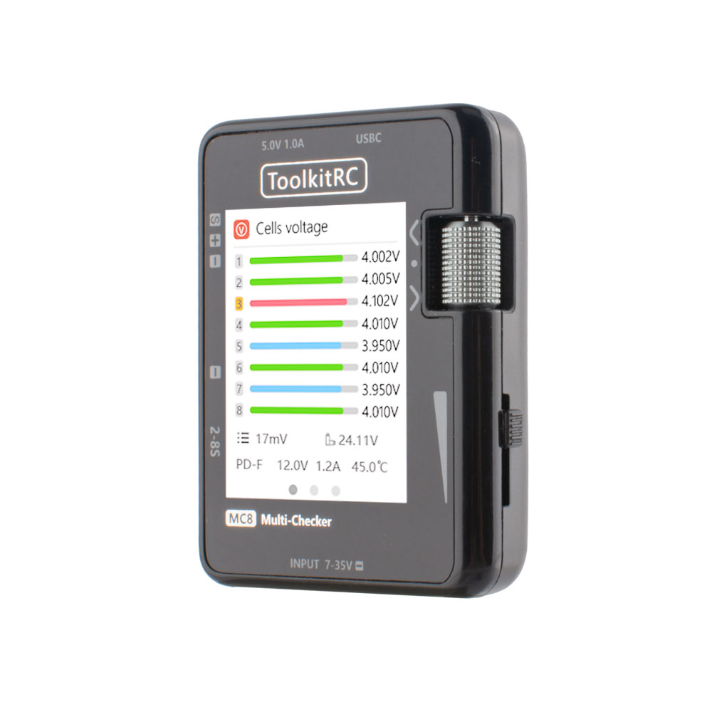 ToolkitRC MC8 SC100 미니 사이즈 셀 체 - Pwm Charge Controller 리뷰 및 가격