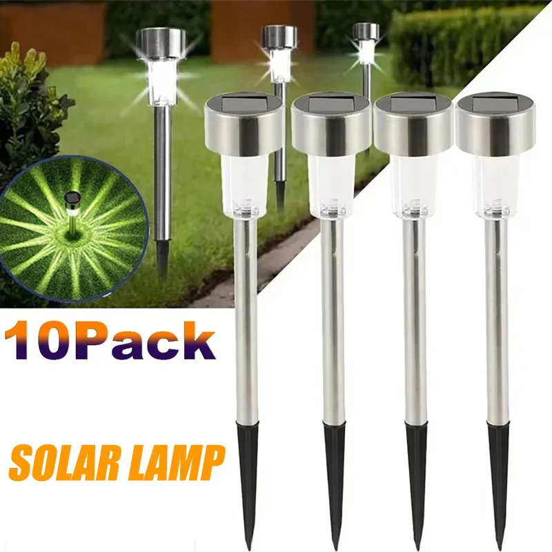 태양 야외 조명 정원 램프 태양 전원 방수 풍경 경로  - Solar Street Light Led 리뷰 및 가격