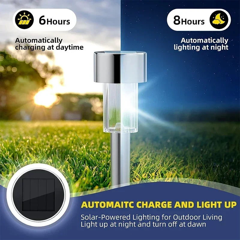 태양 야외 조명 정원 램프 태양 전원 방수 풍경 경로  - Solar Street Light Led 리뷰 및 가격