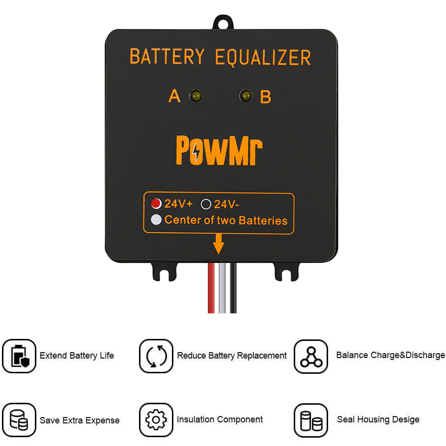 PowMr BE24 배터리 이퀄라이저, 24V 듀얼 1 - Battery Equalizer Balancer 리뷰 및 가격