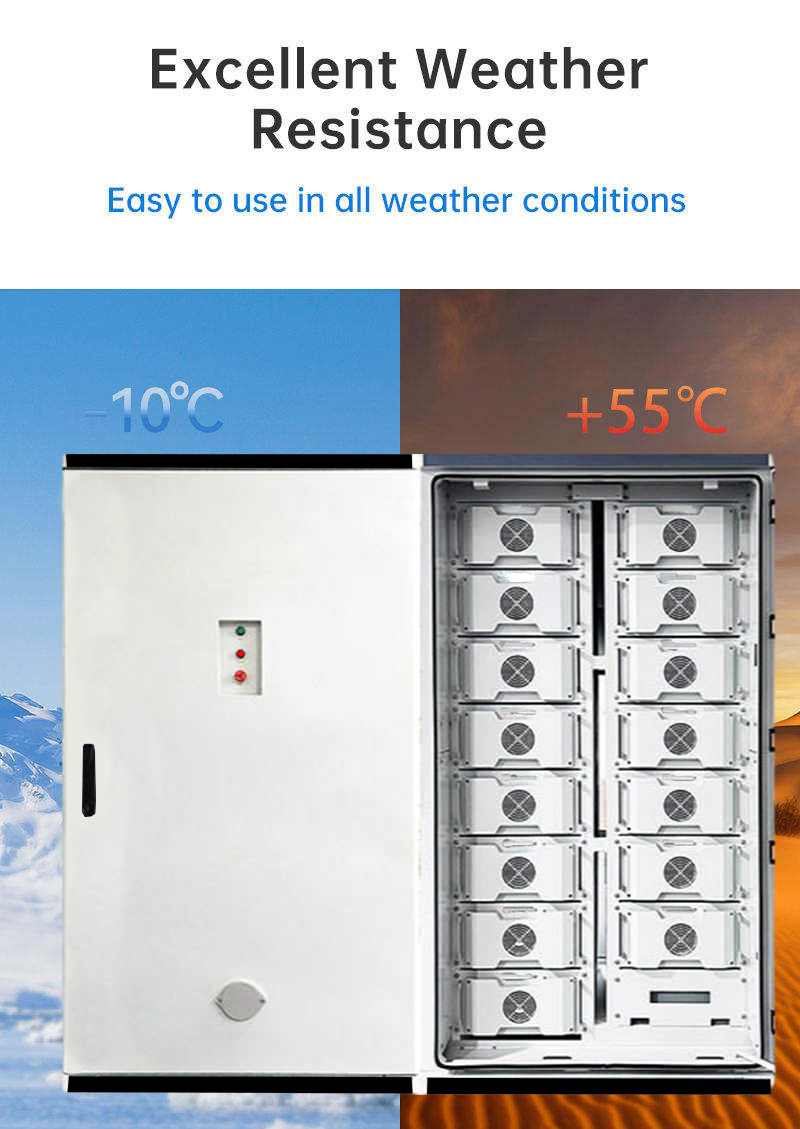 통합형 리튬인산철 재생 에너지 저장 캐비닛 BESS 상 - Renewable Energy Bess 리뷰 및 가격