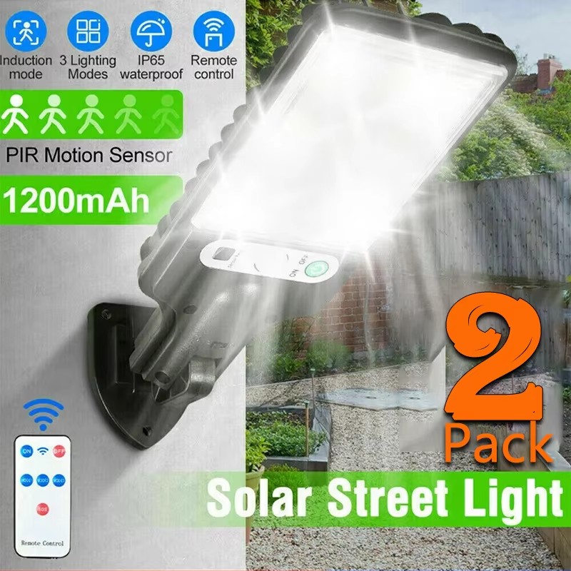 인체감지 센서가 있는 3가지 모드 야외 태양광 정원등, - Solar Street Light Led 리뷰 및 가격