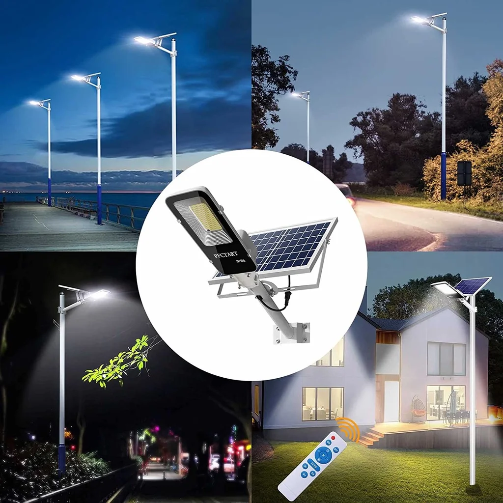 200W 강력한 태양 빛 야외 태양 가로등 6000ma - Solar Street Light Led 리뷰 및 가격