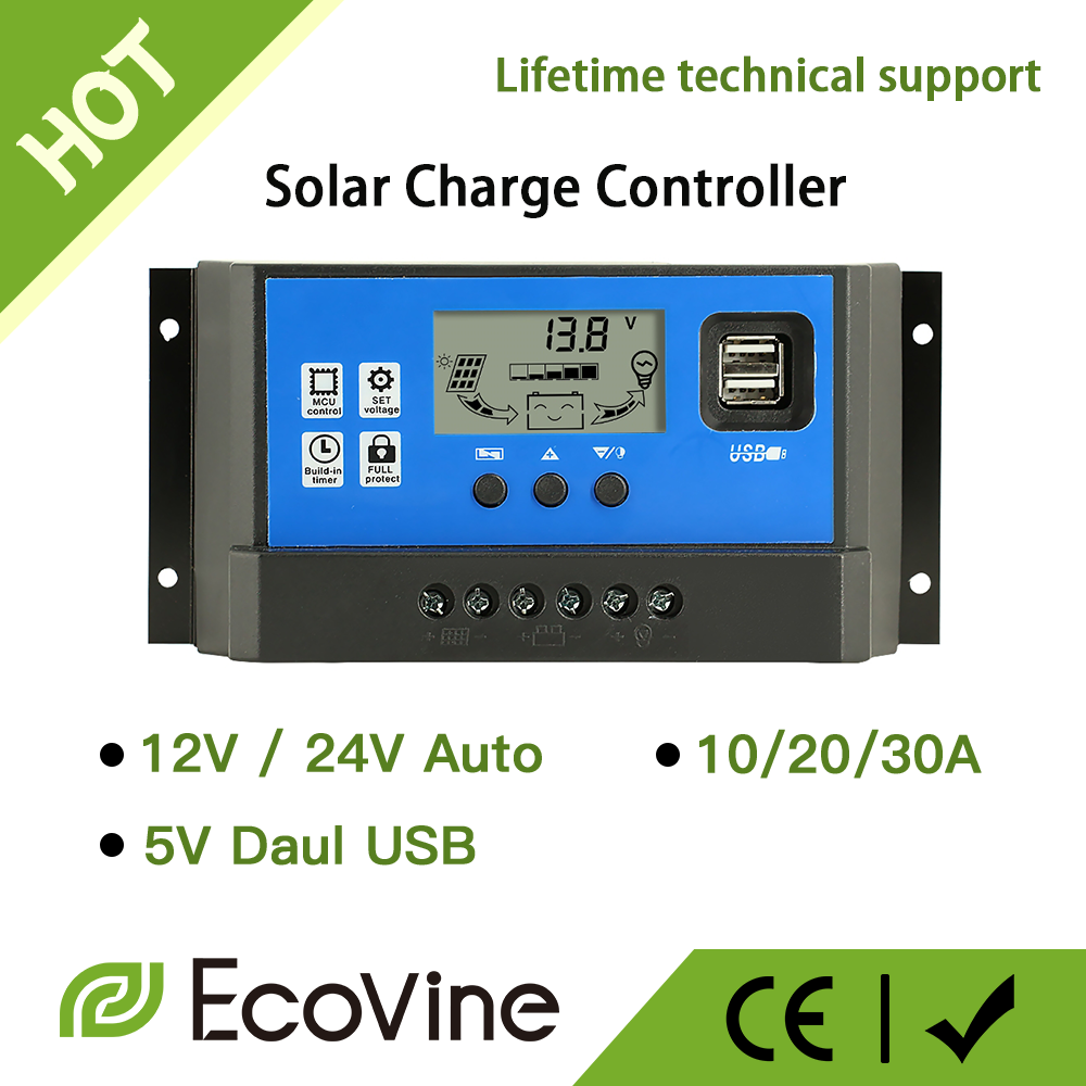 태양광 패널 충전 컨트롤러, PWM MPPT, 자동차  - Pwm Charge Controller 리뷰 및 가격