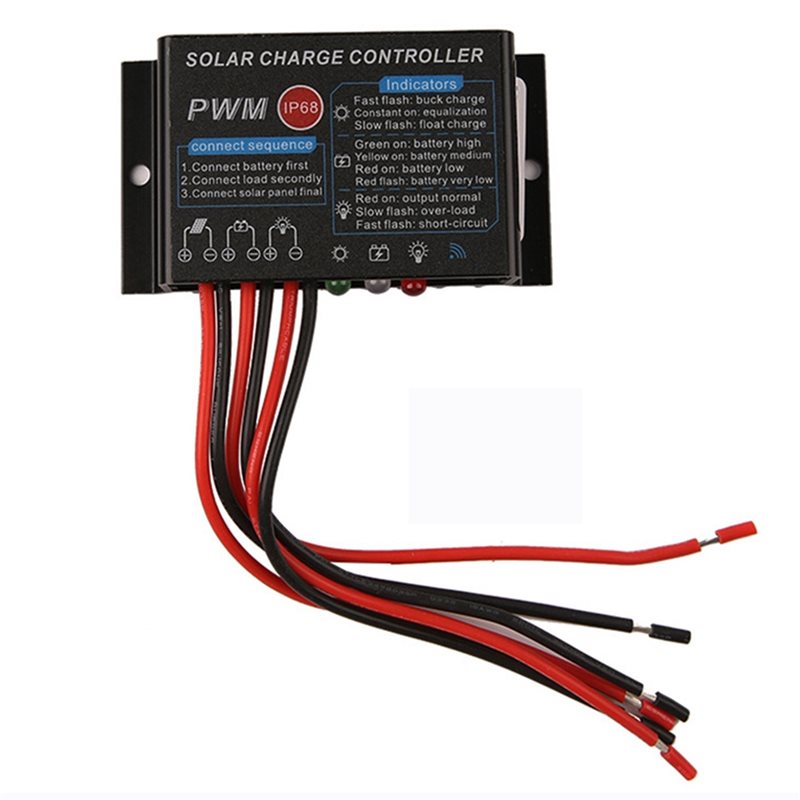 T24C 2X 10A 12V IP67 방수 태양광 충전 - Pwm Charge Controller 리뷰 및 가격